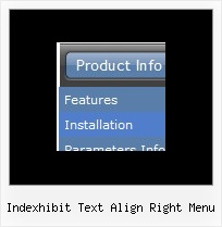 Indexhibit Text Align Right Menu Java Tab Menu