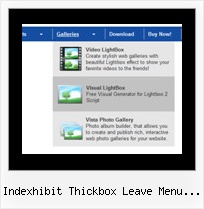 Indexhibit Thickbox Leave Menu Visible Dropdown Dhtml Menu