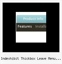 Indexhibit Thickbox Leave Menu Visible Javascript File Menu Disabled