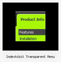 Indexhibit Transparent Menu Menu Css Vertical