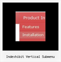 Indexhibit Vertical Submenu Web Menus Using