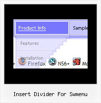 Insert Divider For Swmenu Dropdown Menus Examples