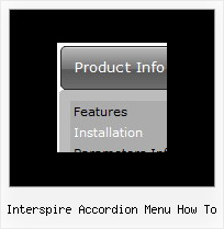 Interspire Accordion Menu How To Top Menu Bar Example