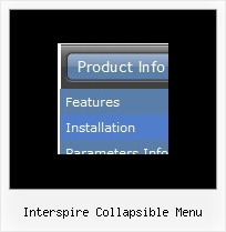 Interspire Collapsible Menu Mouseover Menus Horizontal