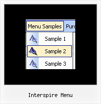 Interspire Menu Drop Down Image Fade Menu