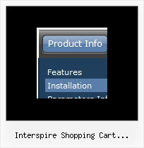 Interspire Shopping Cart Horizontal Menu Side Navigation
