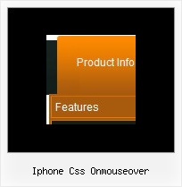 Iphone Css Onmouseover Dropdown Menu Slide Down