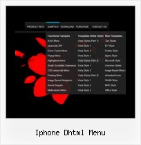 Iphone Dhtml Menu Making Menus Using Javascript