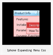 Iphone Expanding Menu Css Visual Javascripts Drop Down