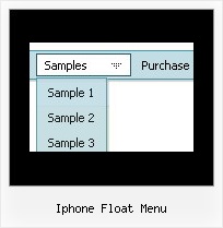 Iphone Float Menu Menu Program
