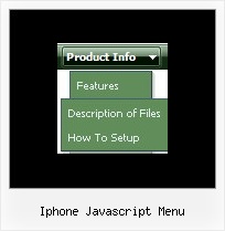 Iphone Javascript Menu Vertical Java Menu