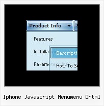 Iphone Javascript Menumenu Dhtml Cascading Menu Examples