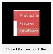 Iphone Like Javascript Menu Rollover Dropdown Java
