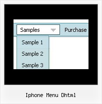 Iphone Menu Dhtml Navigation Menu Javascript