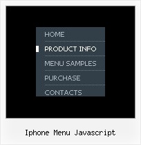Iphone Menu Javascript Menu Vertical Css