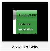 Iphone Menu Script Tutorial Menu Popup Javascript Cross Browser