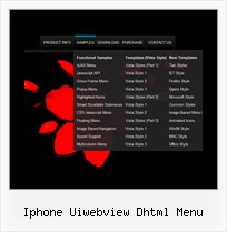 Iphone Uiwebview Dhtml Menu Menus Desplegables Html