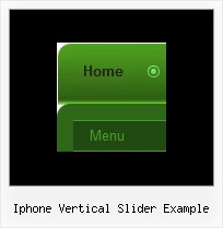 Iphone Vertical Slider Example Drop Down Navigation Menu Html