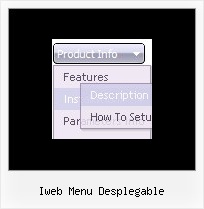 Iweb Menu Desplegable Navigation Bar Dhtml