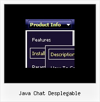 Java Chat Desplegable Mouseover Vertical Menu