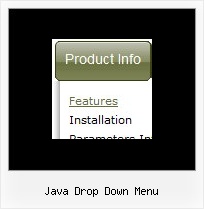 Java Drop Down Menu Menu Slide Down Javascript Example