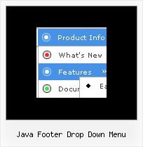 Java Footer Drop Down Menu Css Examples Fade