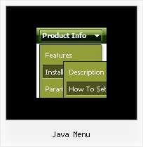 Java Menu Horizontal Drop Down Menus Javascript