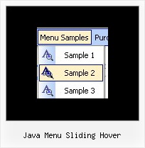 Java Menu Sliding Hover Menu Maker