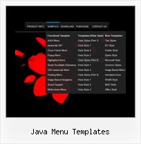 Java Menu Templates Pull Down Menus In Dhtml