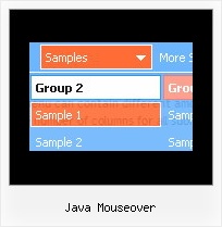 Java Mouseover Javascript Drop Down Menu Frames