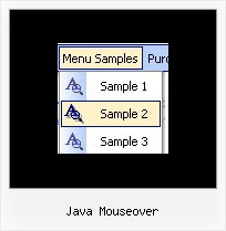 Java Mouseover Dynamic Html Drop Down