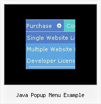 Java Popup Menu Example Vertical Menu Bar Generator
