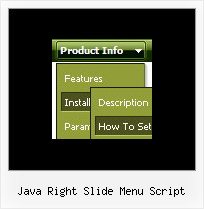 Java Right Slide Menu Script Ejemplos De Menu Con Java Script