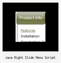 Java Right Slide Menu Script Menu Bars In Javascript