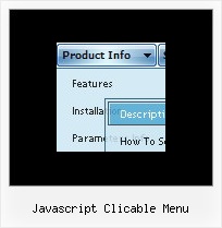 Javascript Clicable Menu Js Menu Bar