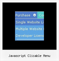 Javascript Clicable Menu Mouse Over Drop Down Menu Javascript Html