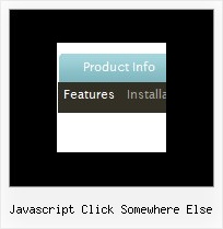 Javascript Click Somewhere Else Web Folder Style Menu