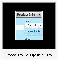 Javascript Collapsible List Javascript Disable Drag N Drop