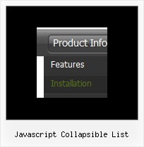 Javascript Collapsible List Dhtml Css Menu