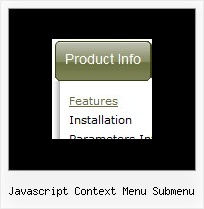 Javascript Context Menu Submenu Relative Dropdown Menu