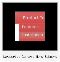 Javascript Context Menu Submenu Dhtml Menu Image Rollover
