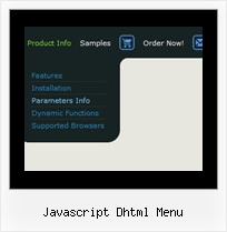 Javascript Dhtml Menu Web Vertical Submenu