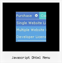 Javascript Dhtml Menu Create Dropdown Menu In Fireworks