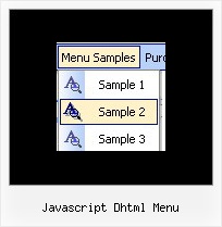 Javascript Dhtml Menu Drop Down Menu Mouse Over