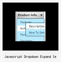 Javascript Dropdown Expand Ie Onmouseover Dhtml