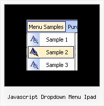 Javascript Dropdown Menu Ipad Menu Pour Site