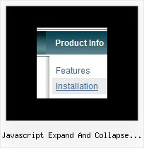 Javascript Expand And Collapse Menu Mouseover Ready Made Javascript