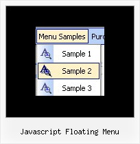 Javascript Floating Menu Javascript Horizontal Slide Navigation Menu