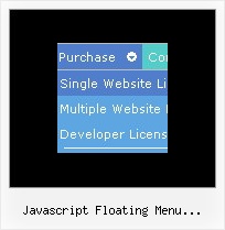 Javascript Floating Menu Onmouseover Javascript Tab