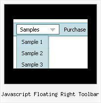 Javascript Floating Right Toolbar Javascript Popup Position